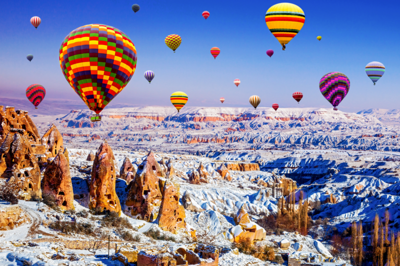 Doya Doya, Uçakla Kapadokya, Kayseri & Erciyes Kayak Merkezi Turu